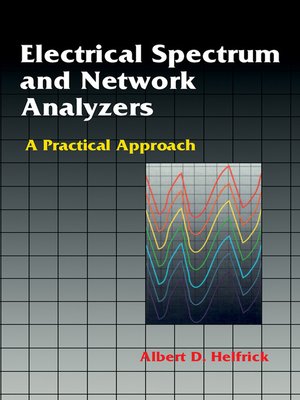 cover image of Electrical Spectrum and Network Analyzers